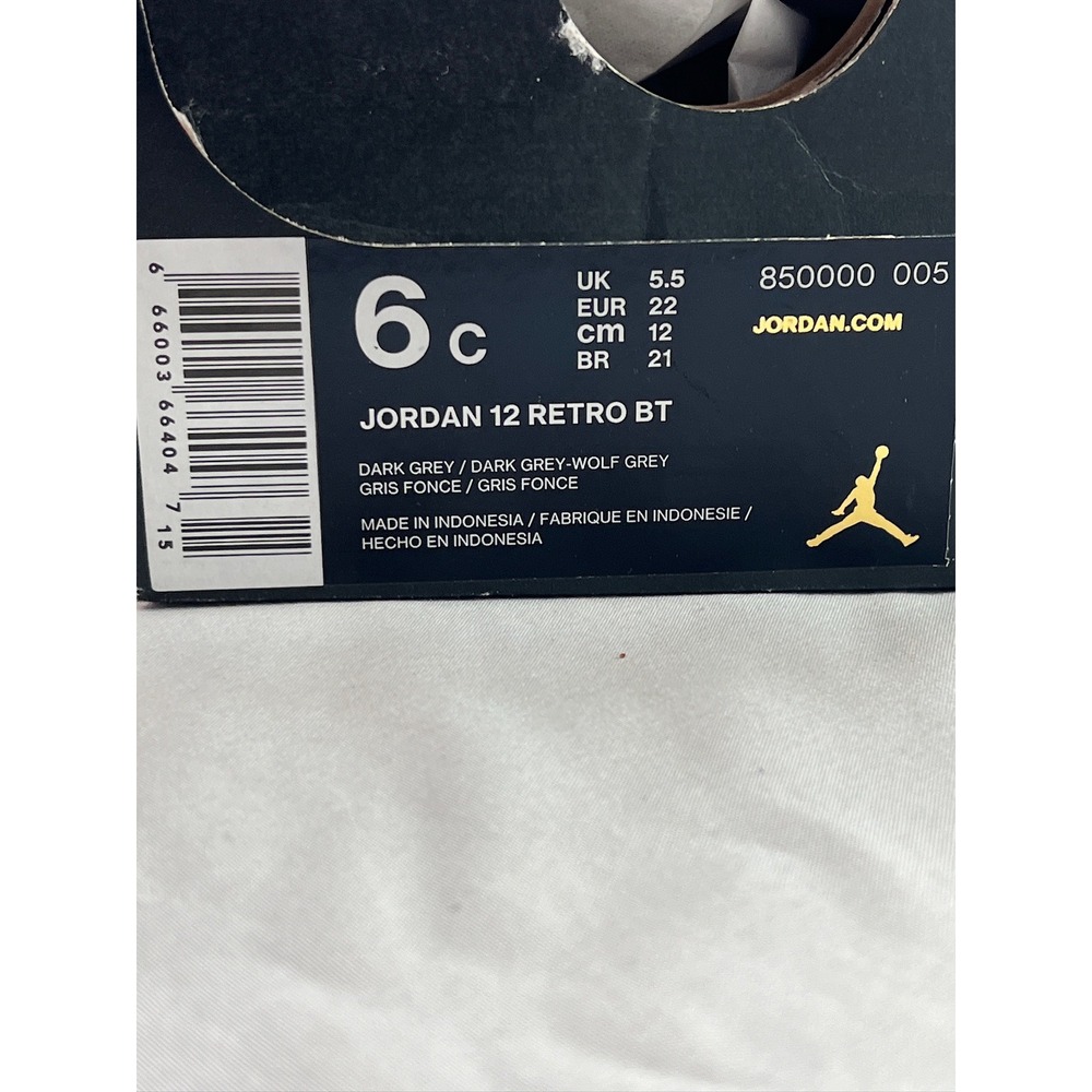 Toddler Air Jordan 3 Retro‎ White Cement Yellow Baby Shoes TD 6c - Picture 10 of 10